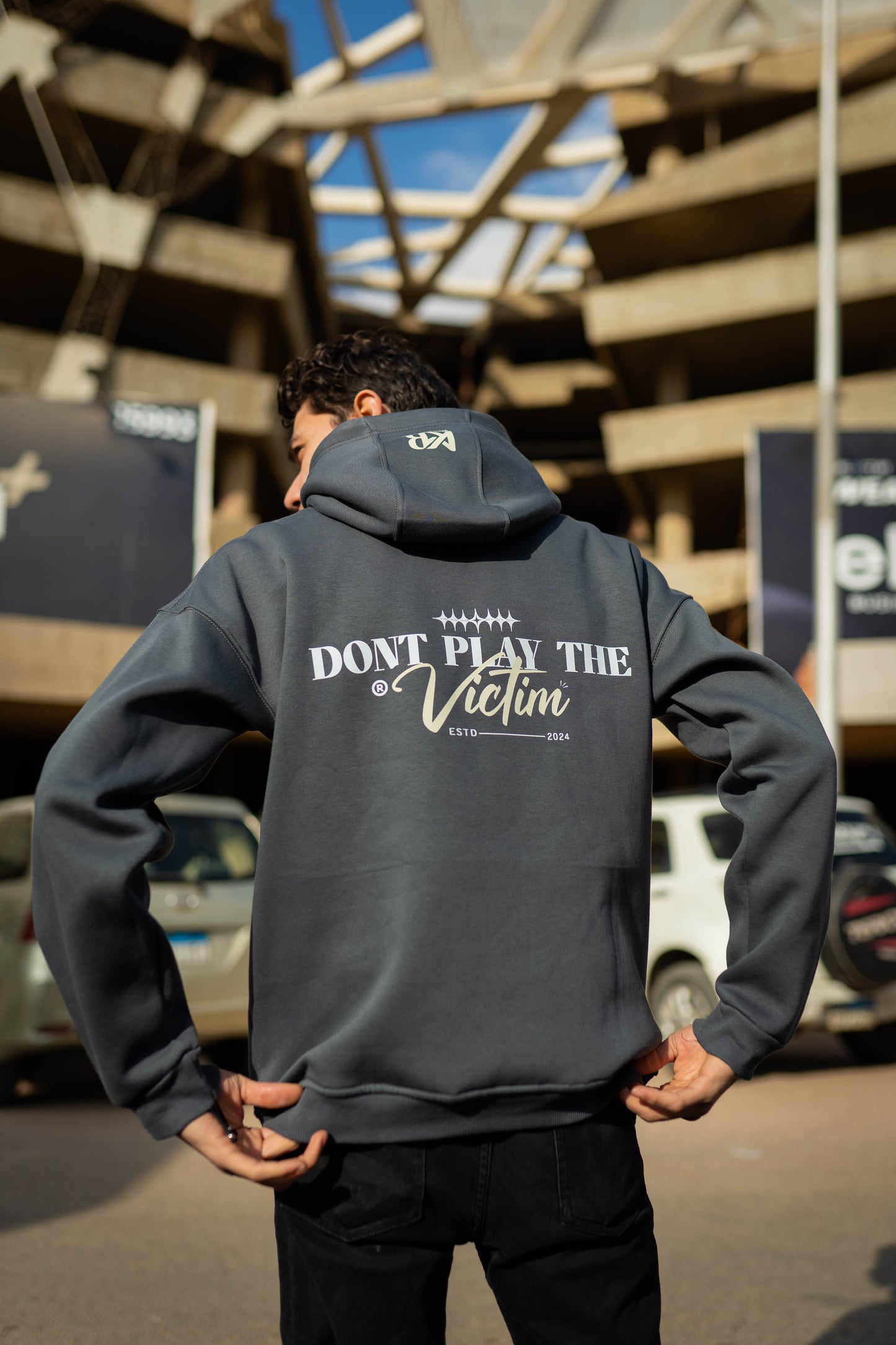 DON'T PLAY THE VICTIM HOODIE